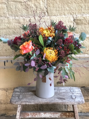 The Bluebell Vase of flowers