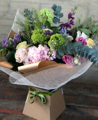 The Bluebell Seasonal Box Bouquet