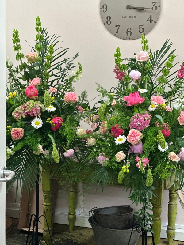 Venue Pedestal Arrangement