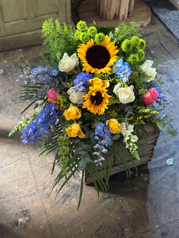 Mixed Flower Tied Spray