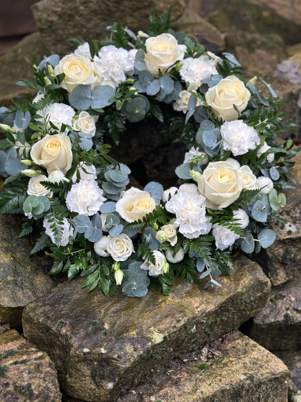Mixed Flower Wreath