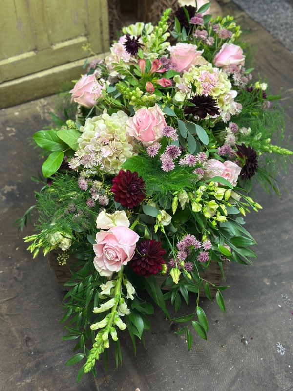 Coffin Spray:  Autumn Blush