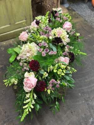 Coffin Spray:  Autumn Blush