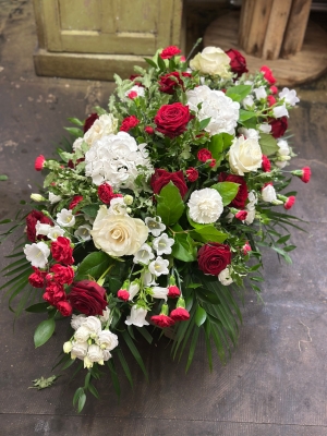 Coffin Spray : Red and White