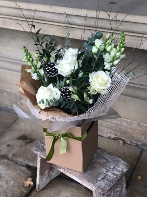 The Bluebell ‘Winter Whites’ Bouquet