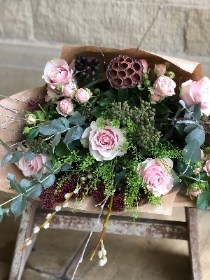 The Bluebell Winter Pink Bouquet
