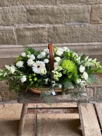 Sympathy Trug Arrangement