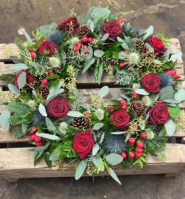 Mixed Flower Wreath