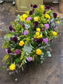 Coffin Spray: Yellow and Purple