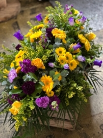 Coffin Spray: Yellow and Purple