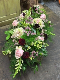 Coffin Spray:  Autumn Blush