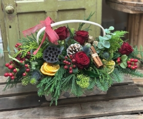 The Bluebell Christmas Basket