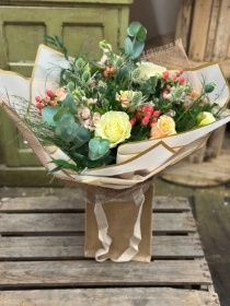 The Bluebell Autumn Jute Bag