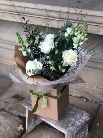 The Bluebell ‘Winter Whites’ Bouquet
